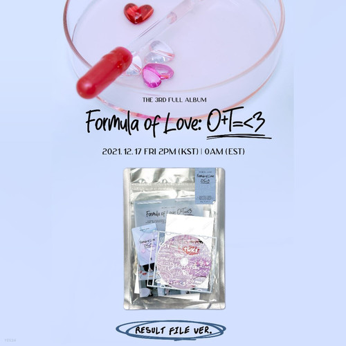 트와이스 (TWICE) 3집 - Formula of Love: O+T=