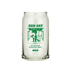 햇냥이 SUN CAT 유리컵